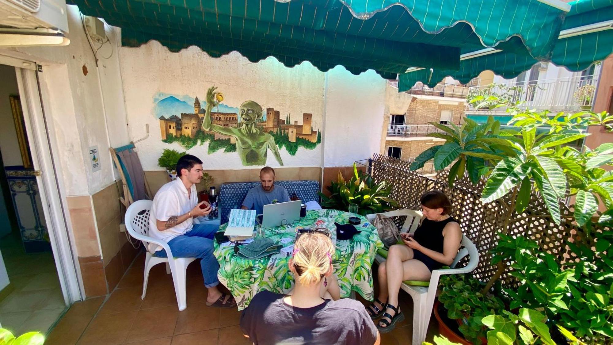 Hostel El Cascabel Granada Eksteriør bilde