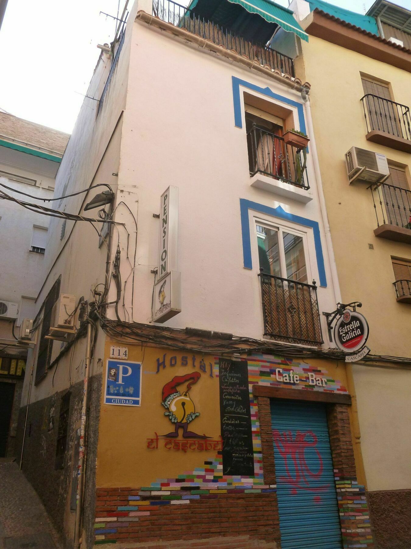 Hostel El Cascabel Granada Eksteriør bilde